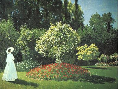 Picture and link: Woman in garden